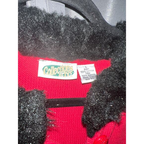 Ugly Christmas Sweater Xmas Size Large Cardigan - Picture 2 of 3